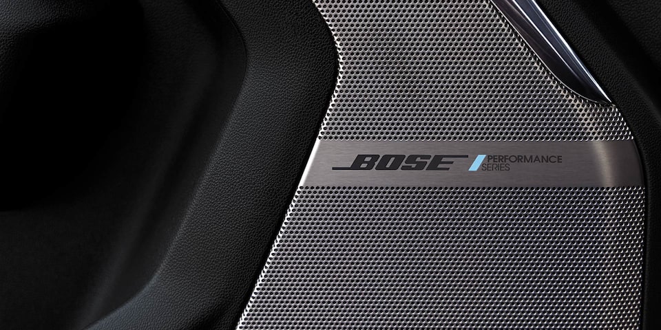 Close-up View of the Interior Bose Speakers in the 2025 GMC Yukon