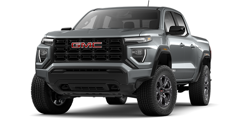 Front Three-Quarters View of a 2025 GMC Canyon Elevation