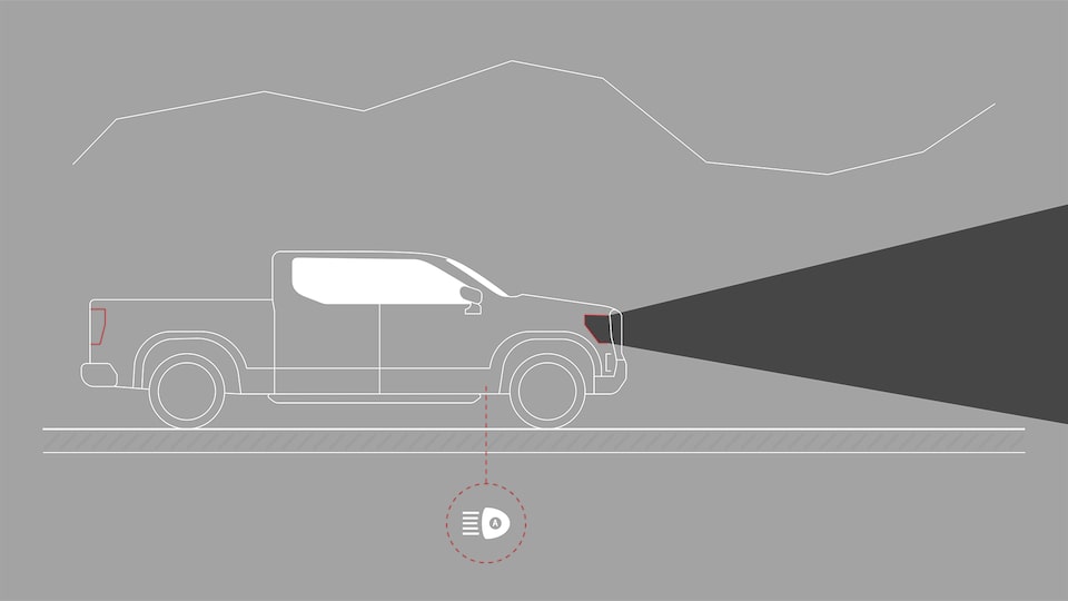 Graphic of the Intellibeam