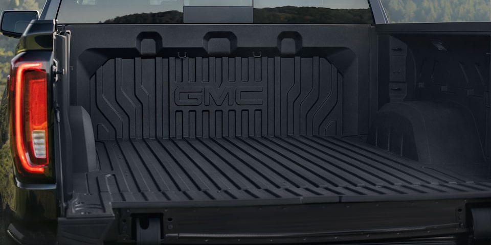 View of the Interior Truck Bed of the GMC Sierra 1500
