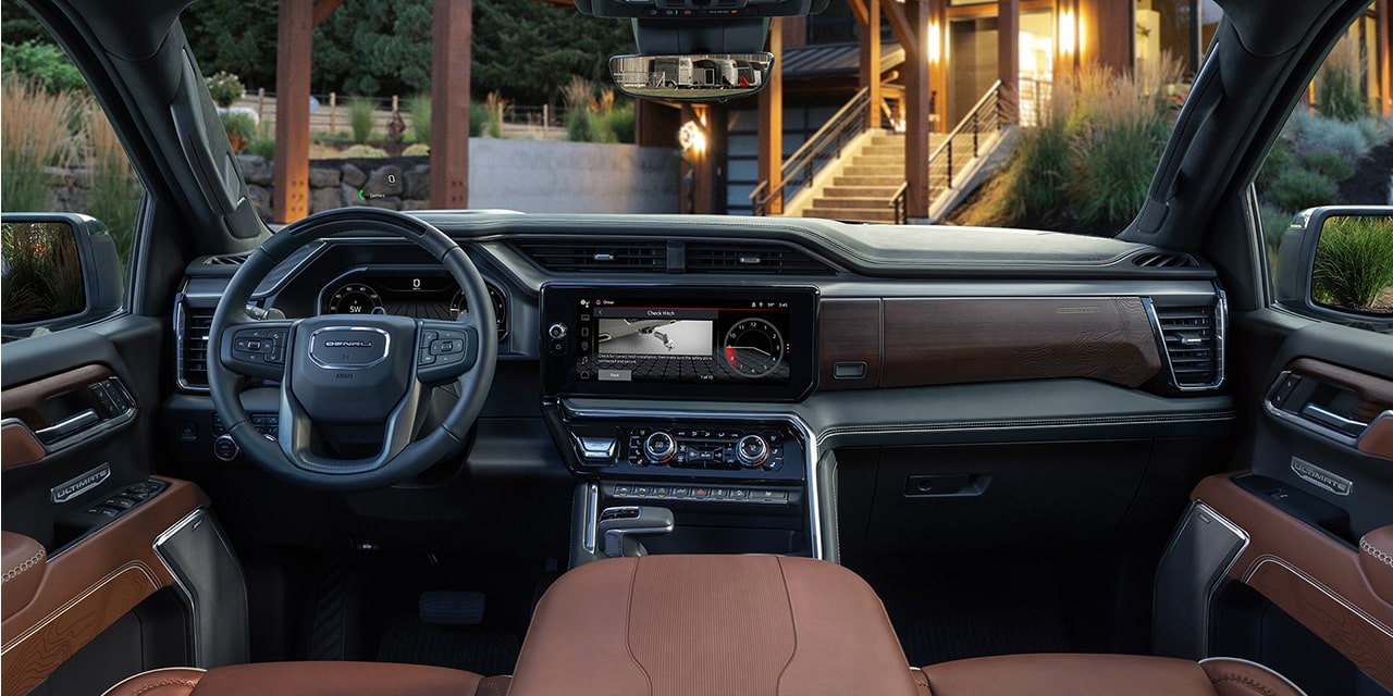 GMC Sierra Denali Luxury Truck Premium Interior