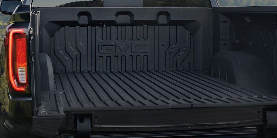 View of the Interior Truck Bed of the GMC Sierra 1500