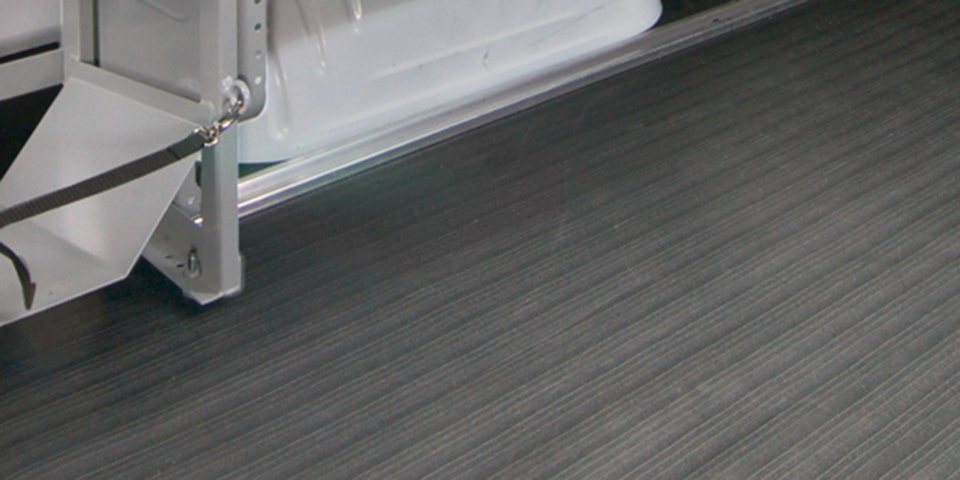 Close-Up on the GMC Savana Cargo Floor