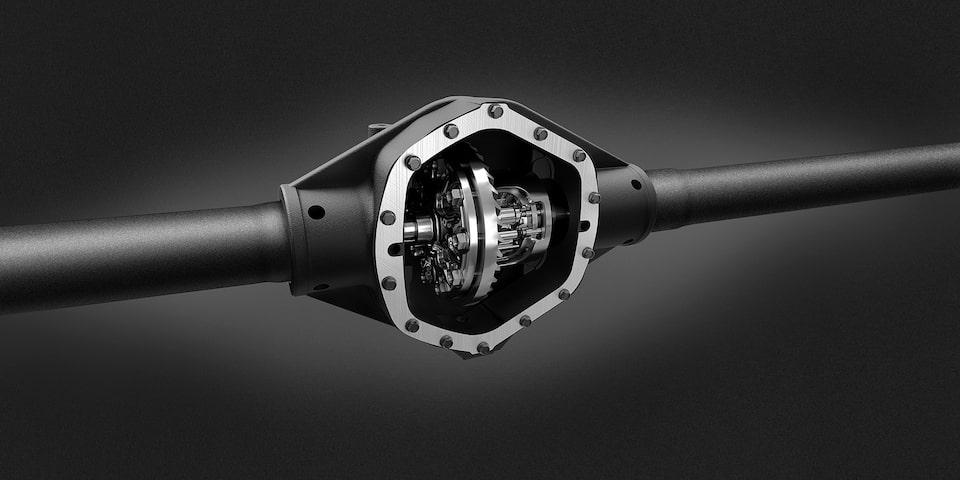 Close-Up of Locking Rear Differential Part