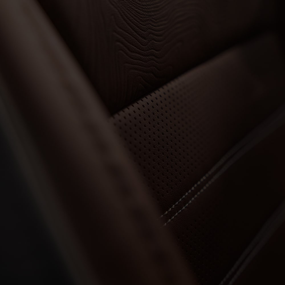 Close-up of the Stitching on the Seating of the 2026 GMC Sierra 1500 Pickup Truck