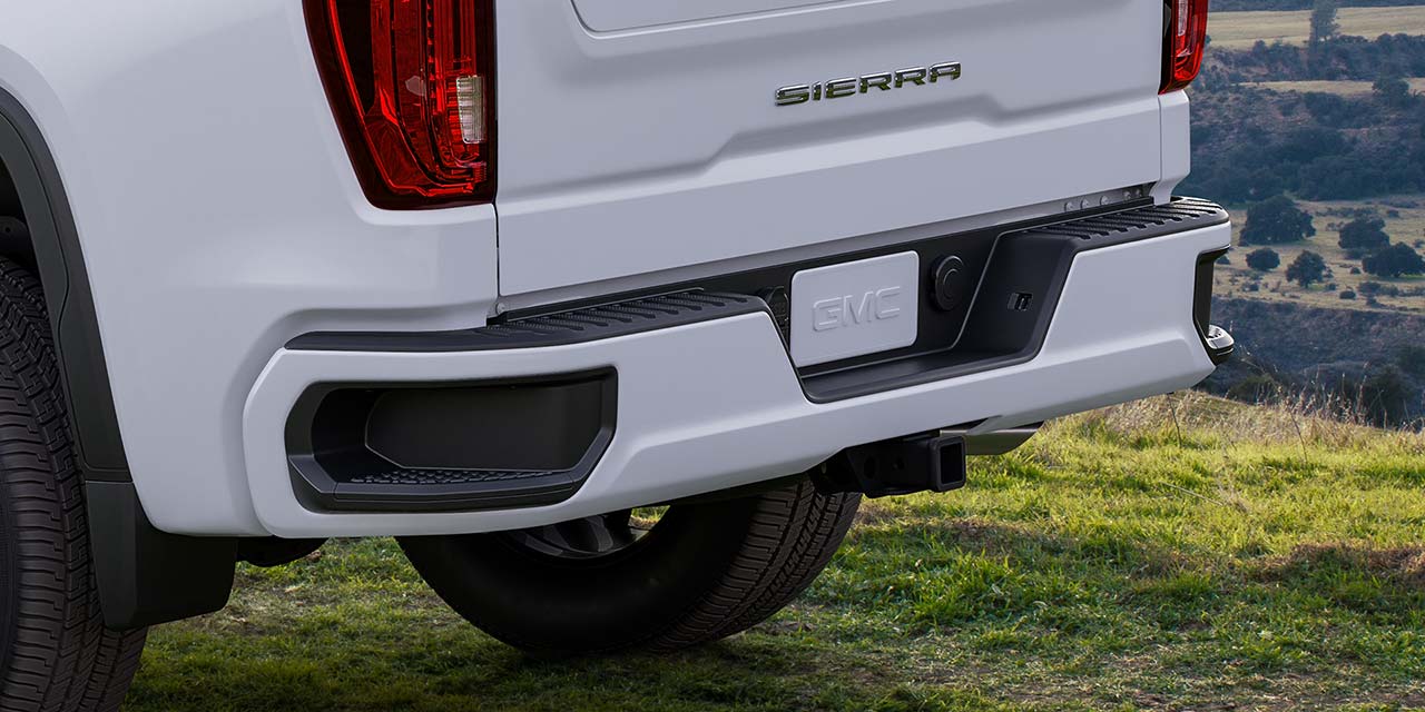 Close-up of the Premium Rear Bumper