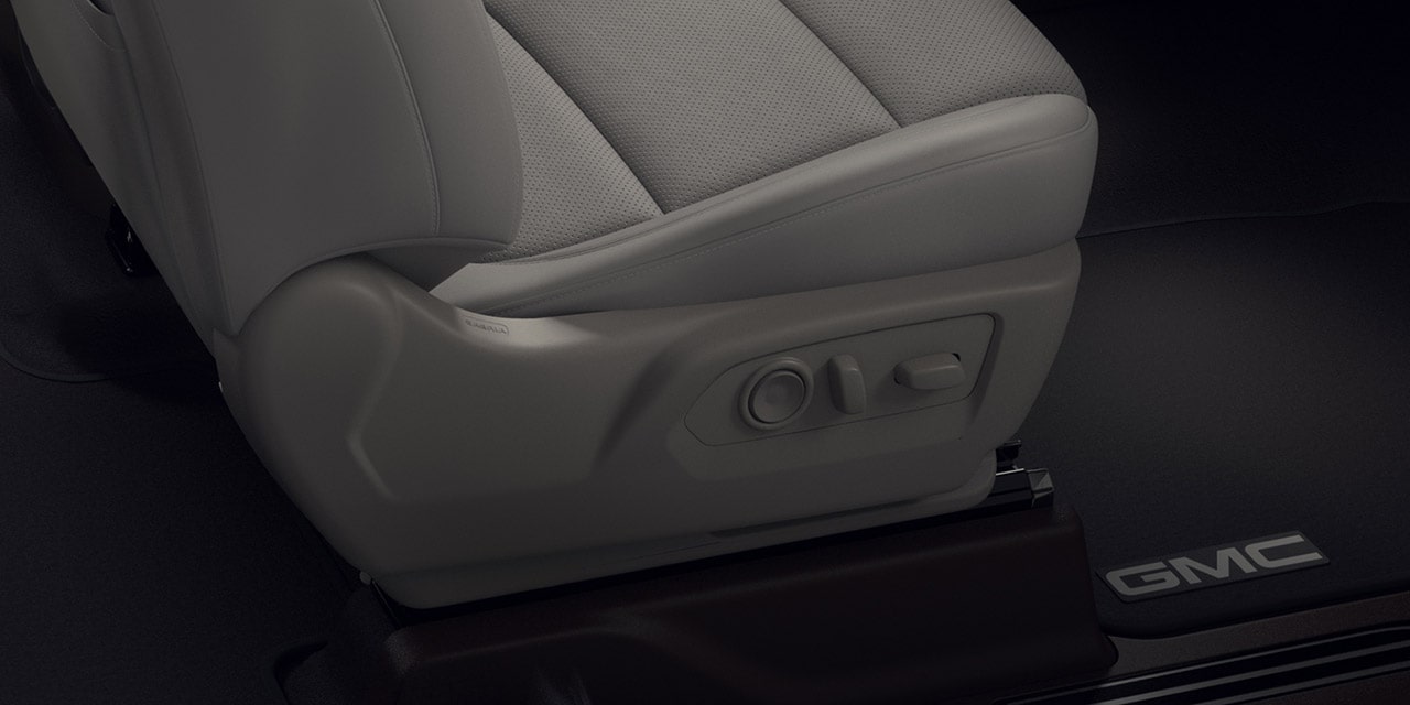 The 10-way Power Seating in the GMC Sierra 1500 Pickup Truck